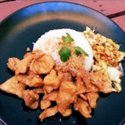 ข้าวหมูเกาหลี