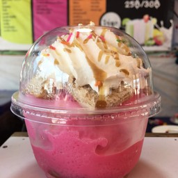 นมเย็นปังเย็น+วิปคาราเมล&ท็อปปิ้งคาราเมล