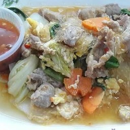 สุกี้หมู-หมึก