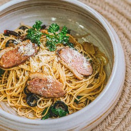 คาเปลลินีพริกแห้งอกเป็ด