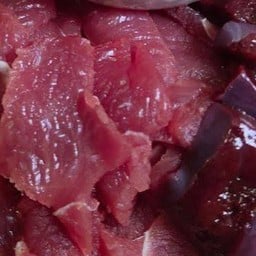 ซอยจุ๊เนื้อสด  ตับสด