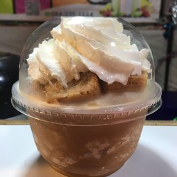 กาแฟปังเย็น+วิปคาราเมล