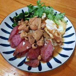 ข้าวหน้าไก่น้องหวัด