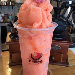 สตรอเบอรี่+เสาวรสสมูทตี้