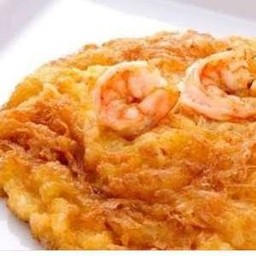 ไข่เจียวกุ้งสับ