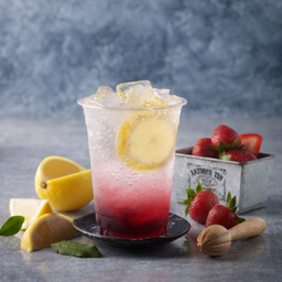 Strawberry Lemon Soda