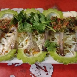 กุ้งแช่น้ำปลา