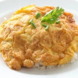 ข้าวไข่เจียว   ไม่ใส่หมูสับ