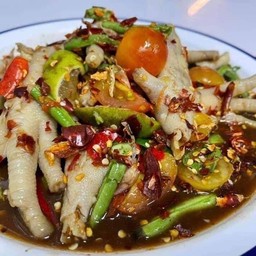 ตำตีนไก่