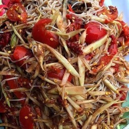 ตำซั่ว (ขนมจีน)