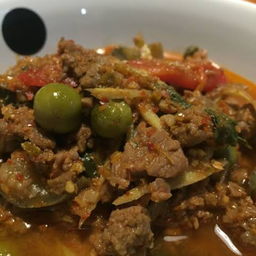 แกงป่าเนื้อสับ