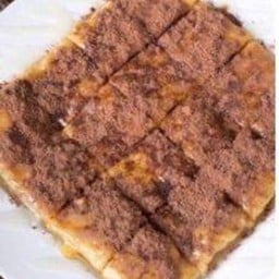 โรตีใส่ไข่+ไมโล