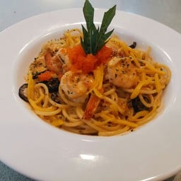 สปาเกตตี้ซอสไข่กุ้ง