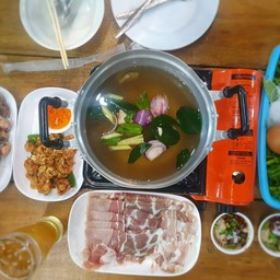 จิ้มจุ่มหมูชุดใหญ่