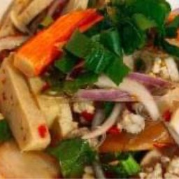 ยำวุ้นเส้น (ไม่ปลาร้า)