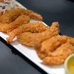 กุ้งชุบแป้งทอด