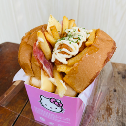 Chicken Pop Potato Bacon Egg