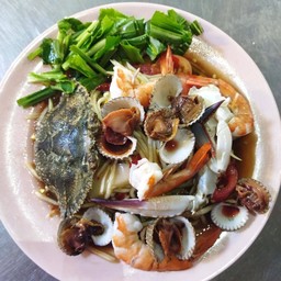 ตำลาวปูม้าหอยแครง