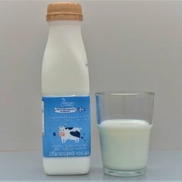 นมสดพาสเจอร์ไรส์จิตรลดา รสธรรมชาติ 400ml (1 ขวด)