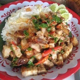 กระเพราพริกแห้งปลายฟ้า