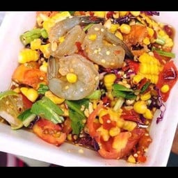 ตำ ข้าวโพดกุ้งสด