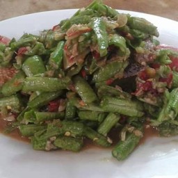 ตำถั่ว ฝักสั่น