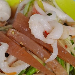 ตำหมึกกรอบด๊องแด๊ง