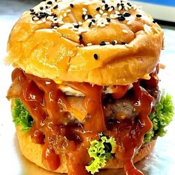 เบอร์เกอร์ถุ้ง+ปลา