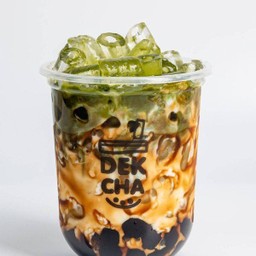 ชาเขียวมัทฉะไข่มุกลาวา