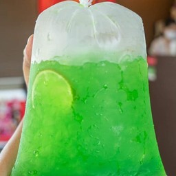 น้ำเขียวมะนาวโซดา(ถุงกระดาษ)