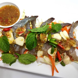 กุ้งแช่น้ำปลา