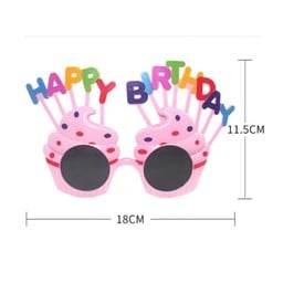 แว่นชมพู happy Birthday