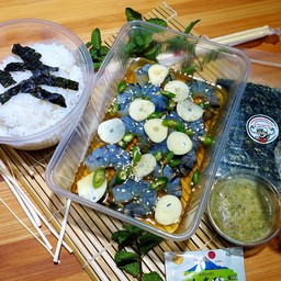 กุ้งดองน้ำปลากวน ครบชุด ขนาด 8-12 ตัว