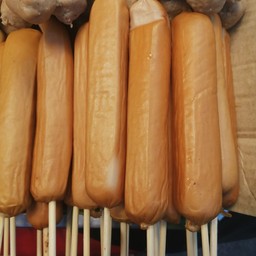 ใส้กรอกหมูทอด