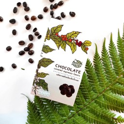 เมล็ดกาแฟคั่วเคลือบช็อกโกแลต