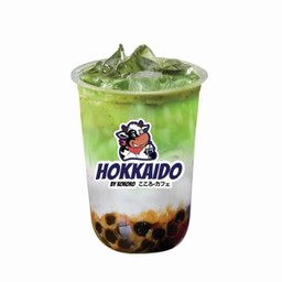 ชาเขียวนมไข่มุกลาวา