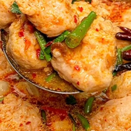 Pork Bounce Creamy Tom Yum