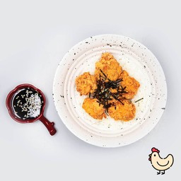 ข้าวหน้าไก่คาราเกะ