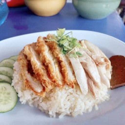 ข้าวมันไก่ตอน (หน้าตลาดมิ่ง)