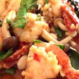 กุ้งผัดฉ่า