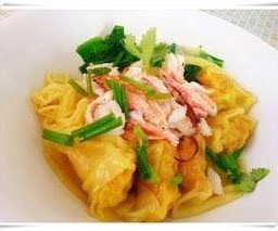 อั่งอุ่ย(31) บะหมี่กวางตุ้ง เกี้ยวปู - หมูแดง