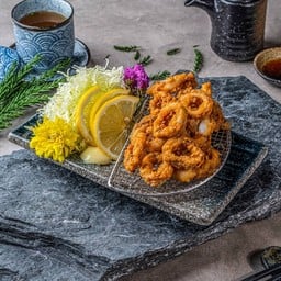 (110)ปลาหมึกชุบแป้งทอด