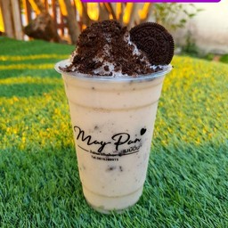 นมหมีปั่นโอริโอ้