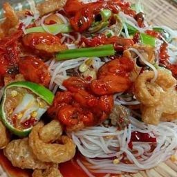 ตำขนมจีนหอยดองแค๊ปหมุ