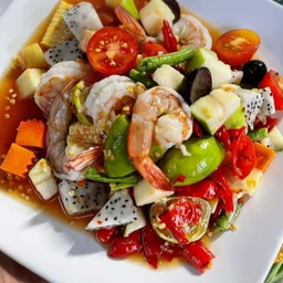 ตำผลไม้ทะเลรวม