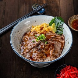 (81) ข้าวหน้าเนื้อย่างไฟ