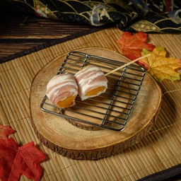 014 Mango pork skewers