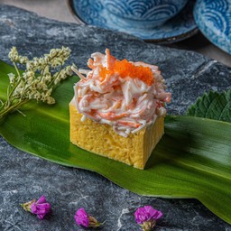 (31)ไข่หวานสลัดปูอัด