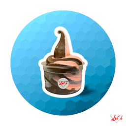 TwoTone (small) {Chocolate x Strawberry Yogurt}