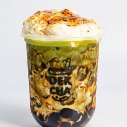 ชาเขียวมัจฉะพ่นไฟ